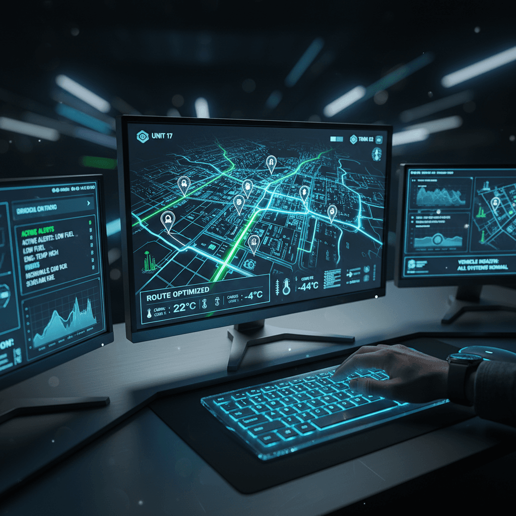 Real-time GPS tracking and dispatch monitoring system