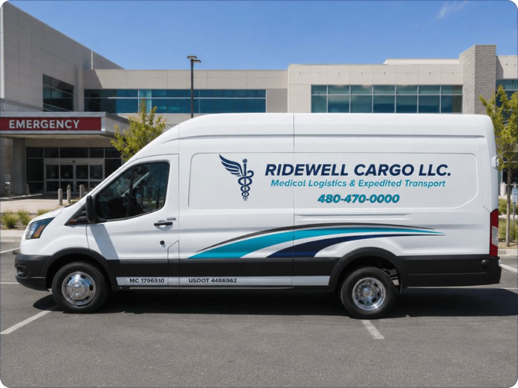 Ridewell Cargo Medical Cargo Transport